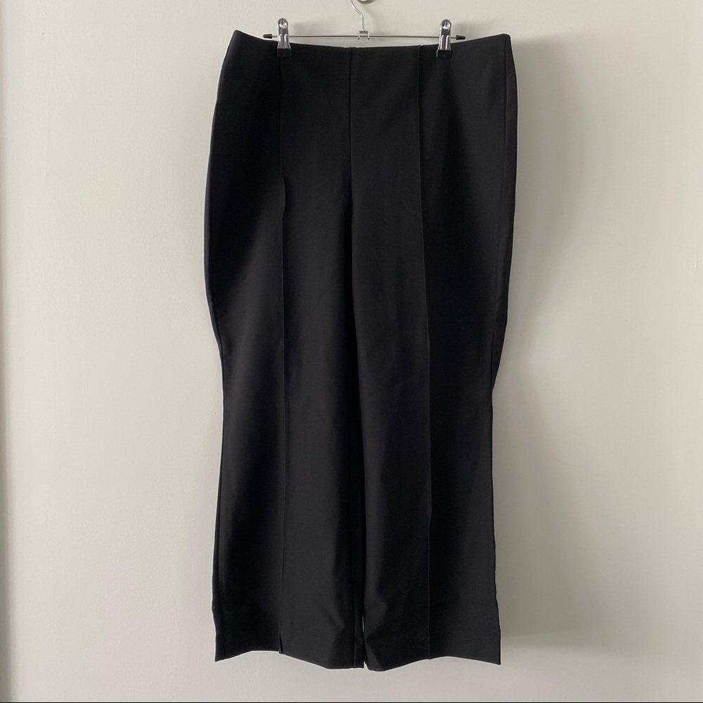 NWT Black Lane Bryant Stretch Pull On Kick Boot Dress Pants